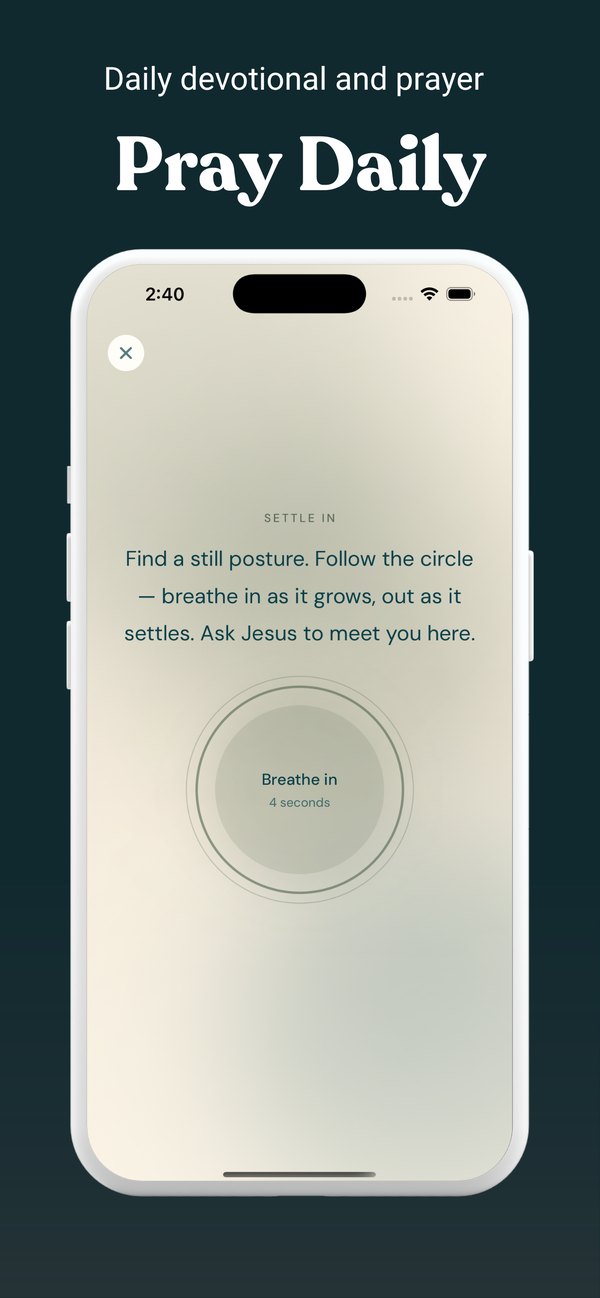 Daily devotional and prayer