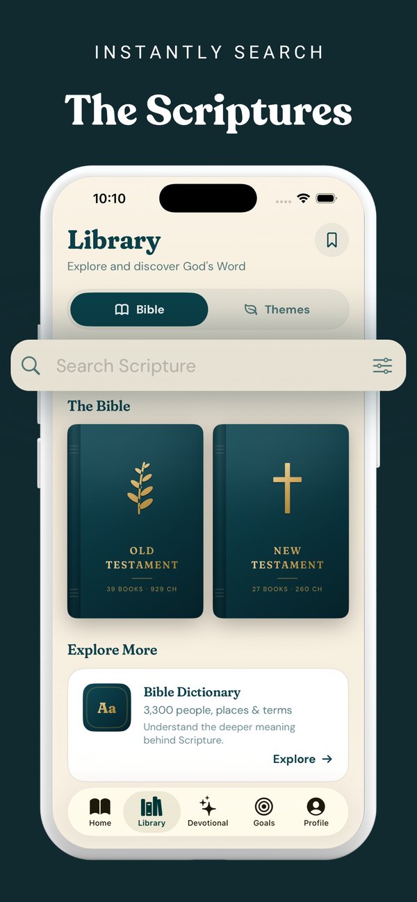 Search the Scriptures: the library